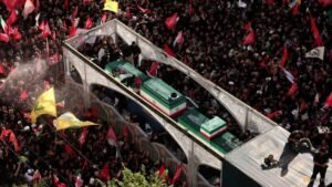 Iran burying Khamenei after new US fighting erupts