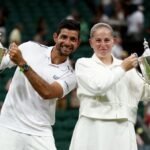 Ostapenko, Arevalo fight back to win Wimbledon mixed doubles title