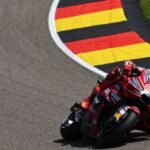 Marquez snatches German MotoGP pole with new lap record, Bezzecchi withdraws after crash