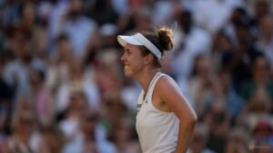 ‘I’m taking the big one’ – how Noskova stared down heartbreak to win Wimbledon