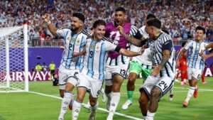 Argentina beat Switzerland 3-1 after extra time to reach World Cup semi-finals