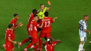Embolo red card turns Swiss dream into heartbreak against Argentina