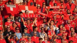 Swiss fans salute team after World Cup run ends in defeat by Argentina