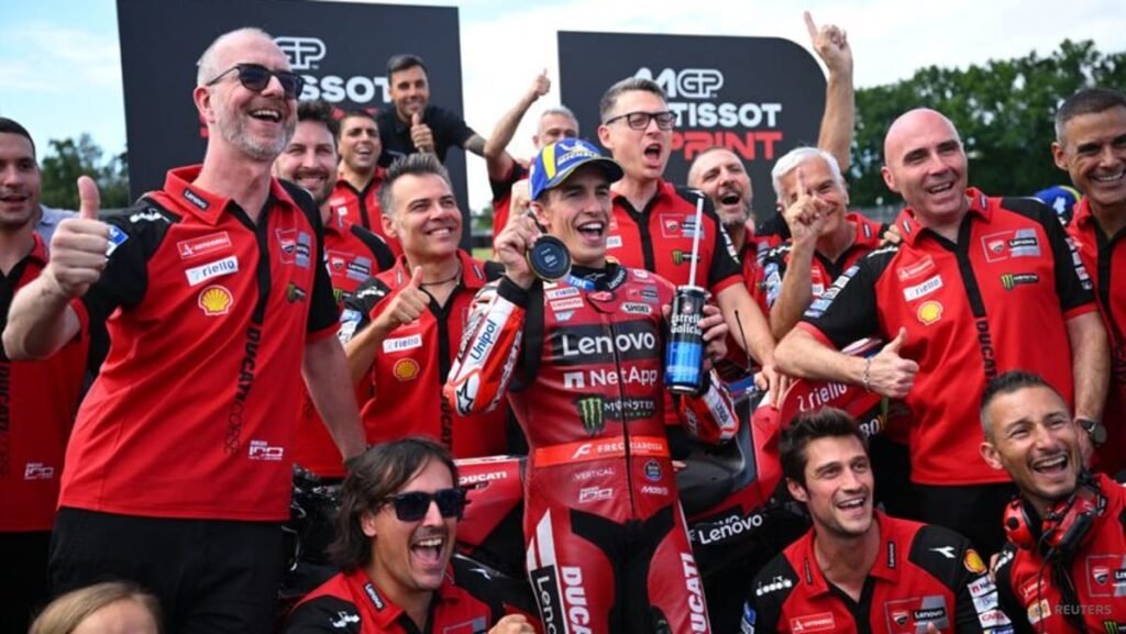 Dominant Marquez seals landmark German GP win to complete Sachsenring double