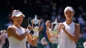 Mladenovic and Guo triumph in Wimbledon women’s doubles