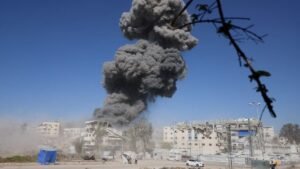 Israeli attacks in Gaza kill six people, including a girl, medics say