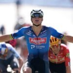 Van der Poel rides to victory in Tour de France stage nine, Pogacar retains yellow