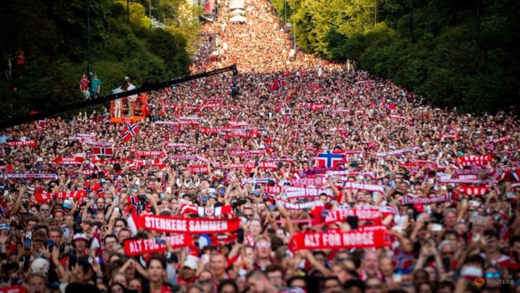 Norway turn World Cup heartbreak into celebration as huge crowds pack capital