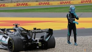 Russell ‘numb to the disappointment’ after Belgian GP blow