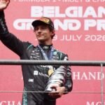 Antonelli wins in Belgium as Russell crashes out