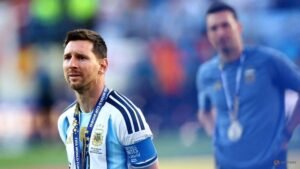 Argentina run out of late Messi miracles against Spanish machine