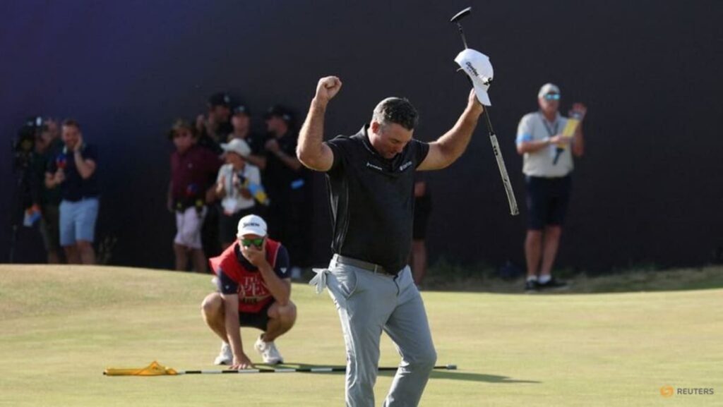 British Open winner Fox looks forward to showing off Claret Jug, finding a steak pie in New Zealand