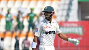 Injured Shan to miss Pakistan’s second test against West Indies