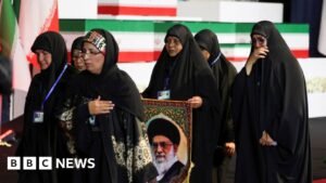 Iran begins public mourning for Ayatollah killed in February