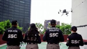 Drones monitor crowds during FIFA World Cup