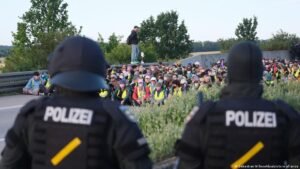Protests, arrests at German far-right AfD congress