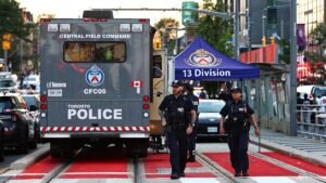 2 dead, 3 hurt in Toronto shooting, attacker at large