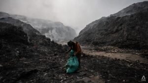 Massive landfill fire in Indonesia prompts renewed calls to end open dumping