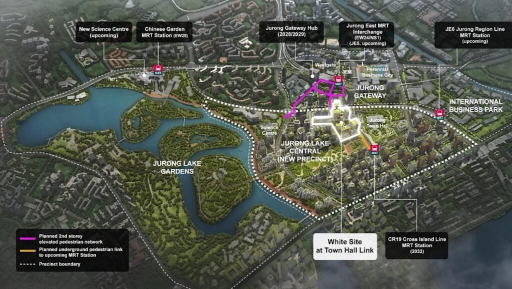 Up to 1,200 private homes planned for Jurong Lake District site launched for sale