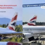Norwegian Air and British Airways delight football fans with playful World Cup bet on Instagram