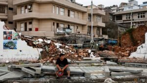 Typhoon Bavi batters eastern China, threatens days of heavy rain