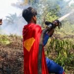 ‘Keep up the spirit’: Indonesian teenage ‘Superman’ joins wildfire fight