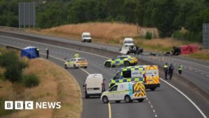 M9 crash: Vigil takes place for four people injured in County Kildare crash
