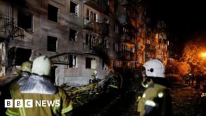 Russian strikes on Kyiv kill at least four, Ukraine officials say
