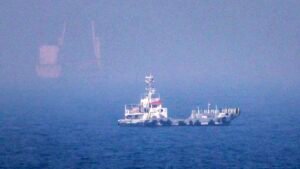 U.S. reaffirms grip on Hormuz blockade, turning away 55 ships as talks stall