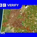 Europe’s scorched landscapes seen from space after summer heatwaves
