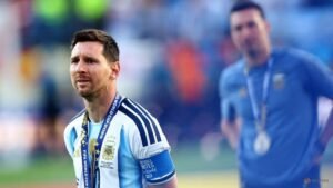 Messi announces departure from Argentina national team