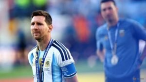 Lionel Messi says not certain to play ‘much longer’ after father’s death