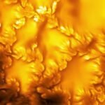 Swirling, vortex-like patterns observed on the sun’s surface