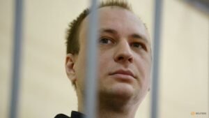 Former US Marine freed from prison in Russia