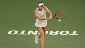 Rybakina fights back to beat Osaka at Canadian Open, will meet Gauff in semis