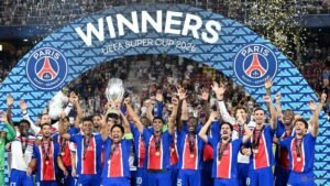 PSG retain UEFA Super Cup with 2-1 win over Aston Villa