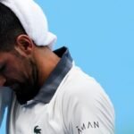 Djokovic falls in Cincinnati heat in first match since Wimbledon