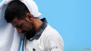 Djokovic falls in Cincinnati heat in first match since Wimbledon
