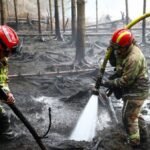 Evacuation orders lifted in Belgian wildfire zone