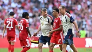 Bayern’s Musiala diagnosed with neurological disorder after two on-field collapses