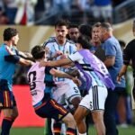 Paredes banned for 10 games after World Cup final fracas, Argentina fined