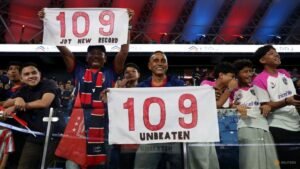 Malaysia’s JDT stay unbeaten for world record 109th league match