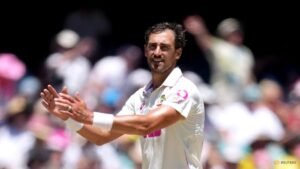 Australia’s Starc takes five wickets in first four overs in second test vs Bangladesh