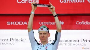Pogacar wins Monaco time trial as Vuelta bid begins in style