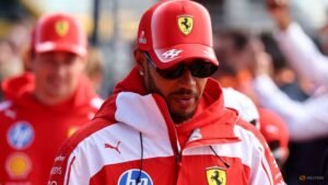 Hamilton says Ferrari strategy cost him a podium
