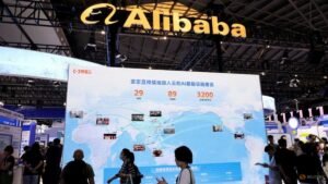 Alibaba stock slumps in Hong Kong after $10.2 billion share placement to fund AI