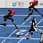 Chinese humanoid robot sets new 100m sprint record at Beijing Games
