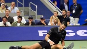 Djokovic stunned in US Open first round by Navone