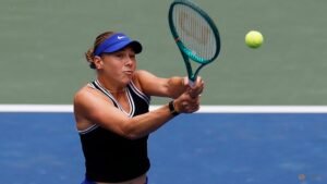 Anisimova cruises to birthday win at US Open