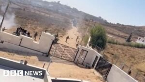 Israeli settlers besieging Palestinian families in West Bank village
